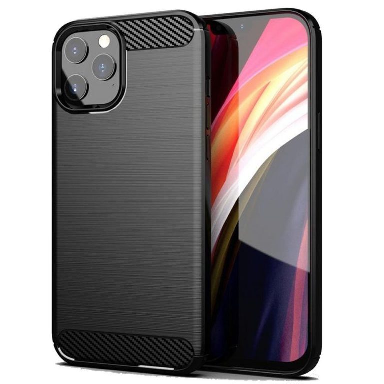 Fortcell Carbon Case iPhone 14 Pro (6.1) Čierna