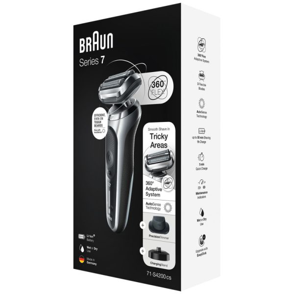 Braun Series 7 Wet&Dry 71-S4200cs Silver