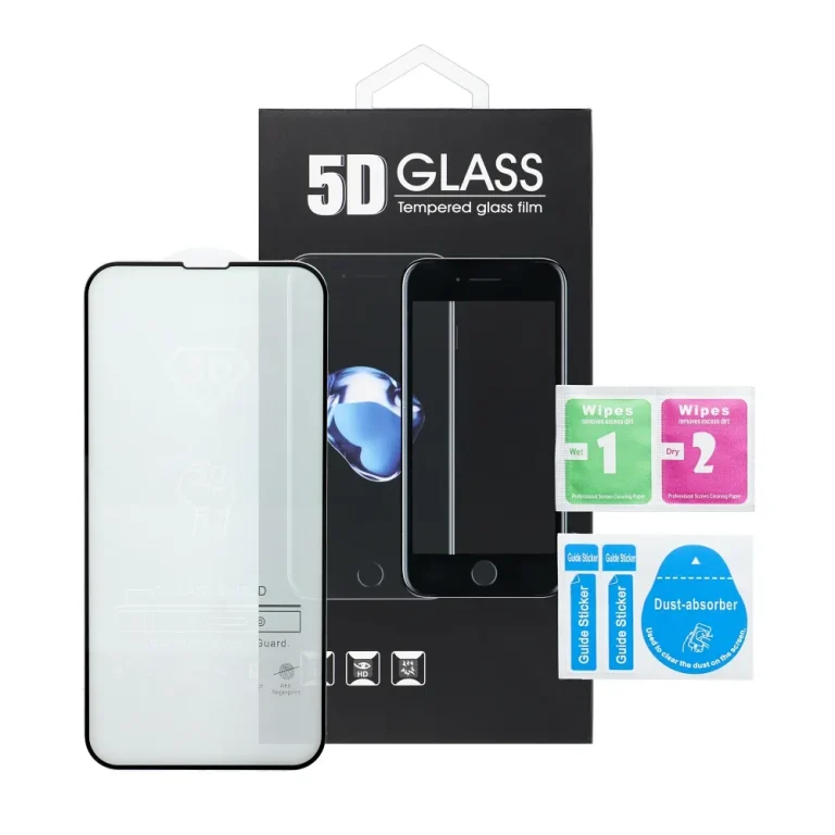 5D Full Glue Tempered Glass - iPhone 16 Pro (ochrana súkromia)