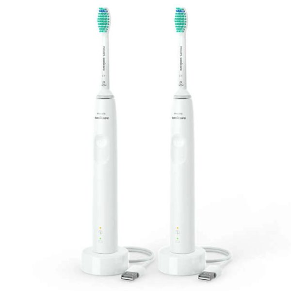 Philips Sonicare 3100 series Dvojité Balenie White + White HX3675/13