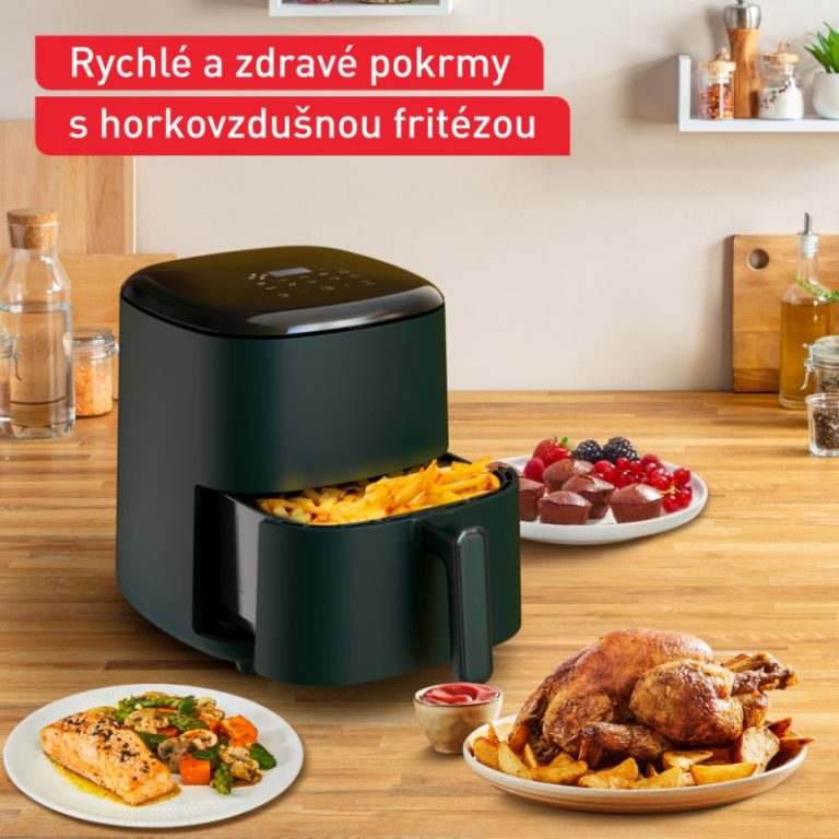 Tefal EY245310 Easy Fry Max Tmavo Zelená/Čierna