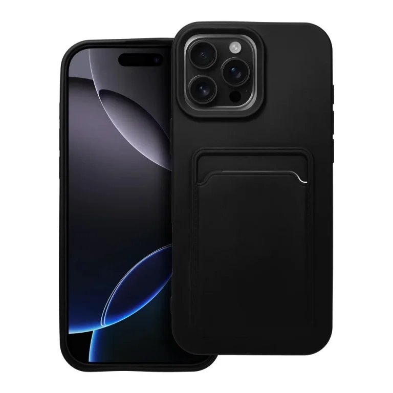 Púzdro na karty IPHONE 16 Pro Max čierne