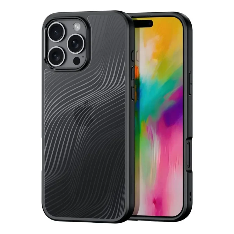 Puzdro DUX DUCIS AIMO MAG kompatibilné s MagSafe IPHONE 16 Pro Max čierne